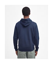 Men's Barbour Farnworth American Fleece Hoodie - Navy