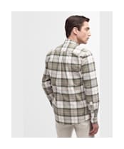 Men's Barbour Lewis Tailored Shirt - Glenmore Olive Tartan
