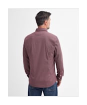 Men's Barbour Grove Performance Shirt - Crimson