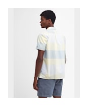 Men's Barbour Chesil Short Sleeve Summer Fit Cotton Shirt - Lemon