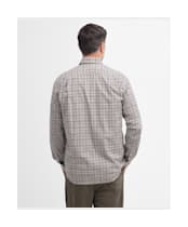 Men's Barbour Durand Short Sleeve Shirt - Tan