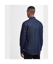 Men's Barbour International Dalston Denim Overshirt - Chambray
