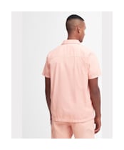 Men's Barbour International Belmont Short Sleeve Shirt - Peach Nectar