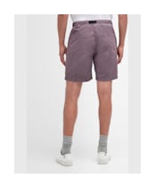 Men's Barbour Grindle Canvas Twill Shorts - Purple Slate