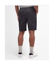 Men's Barbour International Gear Cotton Shorts - Forest River