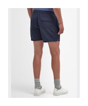 Men's Barbour Staple Logo 5' Swim Shorts - Navy