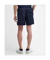 Men's Barbour International Large Logo Swim Shorts - Navy