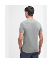 Men's Barbour Garment Dyed Tee - Agave Green