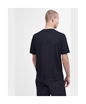 Men's Barbour International Ombre Block Cotton T-Shirt - Black