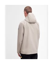 Men's Barbour International Global Waterproof Jacket - Concrete