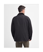 Men's Barbour Halton Waxed Cotton Jacket - Rustic Brown