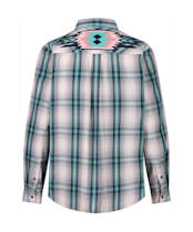 Women’s Ariat Real Billie Jean Long Sleeve Shirt - Tomboy Plaid
