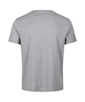 Men's Gant Logo Short Sleeve Cotton T-Shirt - Grey Melange
