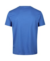 Men's Gant Logo Short Sleeve Cotton T-Shirt - Evening Blue