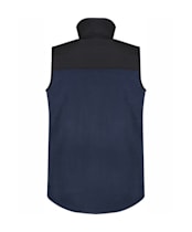 Men's Ridgeline Hybrid Fleece Vest - Navy / Black