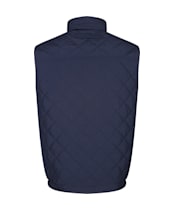 Men’s GANT Quilted Windcheater Vest - Evening Blue