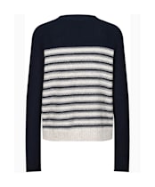 Women's Lily & Me Striped Bay Jumper - Navy / Oatmeal