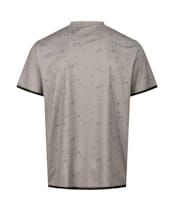 Men's 686 Let's Go Tech Short Sleeve T-Shirt - Desert Grid Charcoal