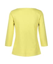 Women's Lily & Me Monica 3/4 Sleeve Top - Lime