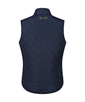Women's Ariat Woodside Quilted Button Vest - Navy
