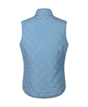 Women's Ariat Woodside Quilted Button Vest - Blue Shadow