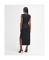 Women's Barbour International Courtney Midi Dress - Black