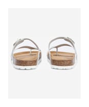 Women's Barbour Langton Suede Strappy Sandal - White