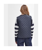 Women's Barbour Hannah Quilted Gilet - Dark Navy