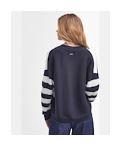 Women's Barbour Mariner Cardigan - Navy Stripe