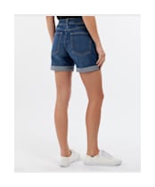 Women's Barbour Maddison Denim Short - Authentic Wash