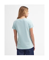 Women's Barbour Otterburn T-Shirt - Blue Haze