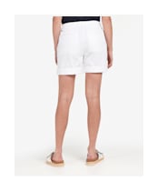 Women's Barbour Chino Shorts - White