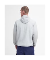 Men's Barbour International Exchange Hooded Jacket - Limestone Grey