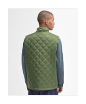Men's Barbour Monty Gilet - Pea Green