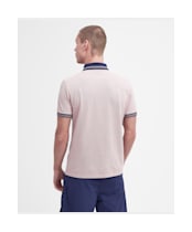 Men's Barbour International Tracker Polo - Dusk Pink