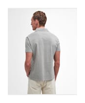 Men's Barbour Tickhill Polo Shirt - Rainy Day