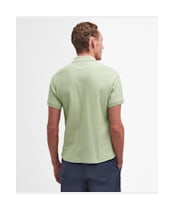 Men's Barbour Wadworth Polo Shirt - Vintage Green