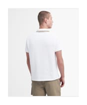 Men's Barbour International Smith Polo Shirt - White