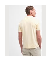 Men's Barbour Terra Dye Polo Shirt - Yellow Haze