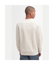 Men's Barbour Danby Logo Crew Neck Sweatshirt - Rainy Day