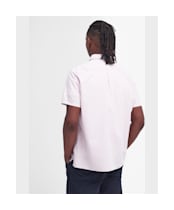 Men's Barbour Terra Dye Regular Short Sleeve Summer Shirt - Thistle