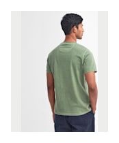 Men's Barbour Garment Dyed Tee - Pea Green