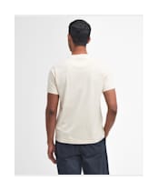Men's Barbour Garment Dyed Tee - Rainy Day