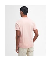 Men's Barbour Terra Dye T-Shirt - Pink Mist
