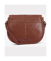 Women's Barbour Laire Medium Leather Saddle Bag - Brown