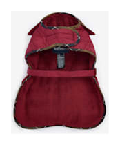 Barbour Dog Bone Quilted Dog Coat - Cranberry