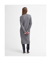 Women's Barbour Winona Midi Knit Dress - Grey Marl