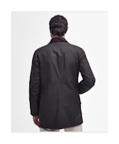Men's Barbour Beausby Waxed Jacket - Olive