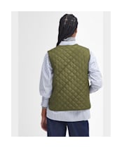 Lorelei Gilet - Dark Moss / Light Sand / Dark Moss