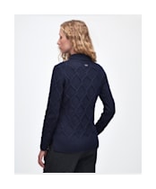 Women's Barbour Burne Roll Neck Knit - Navy